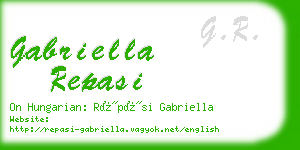 gabriella repasi business card